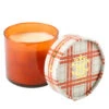 Lux Fragrances Heirloom Pumpkin 2 Wick Fall Candle - Orange Glass