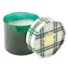 Lux Fragrances Noble Fir 15 Oz 2 Wick Green Glass Candle