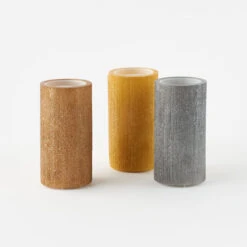 180 Degrees Water Wick Candle - Solid Metallic