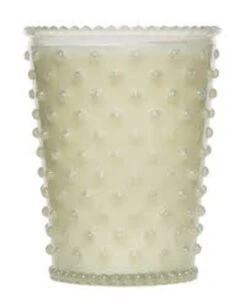 Simpatico Hobnail Glass Candle - 16 Oz Wildflower