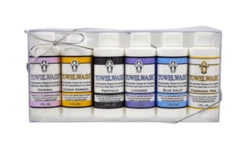 Le Blanc Towel Wash Gift Set - Includes One 2 Oz. Towel Wash In Original, Summer Verbena, Portfolio, Lavender, Blue Violet, And White Flowers