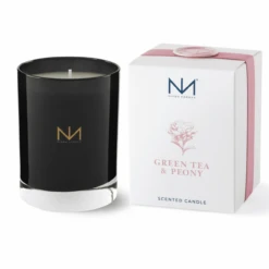 Niven Morgan Green Tea & Peony Candle