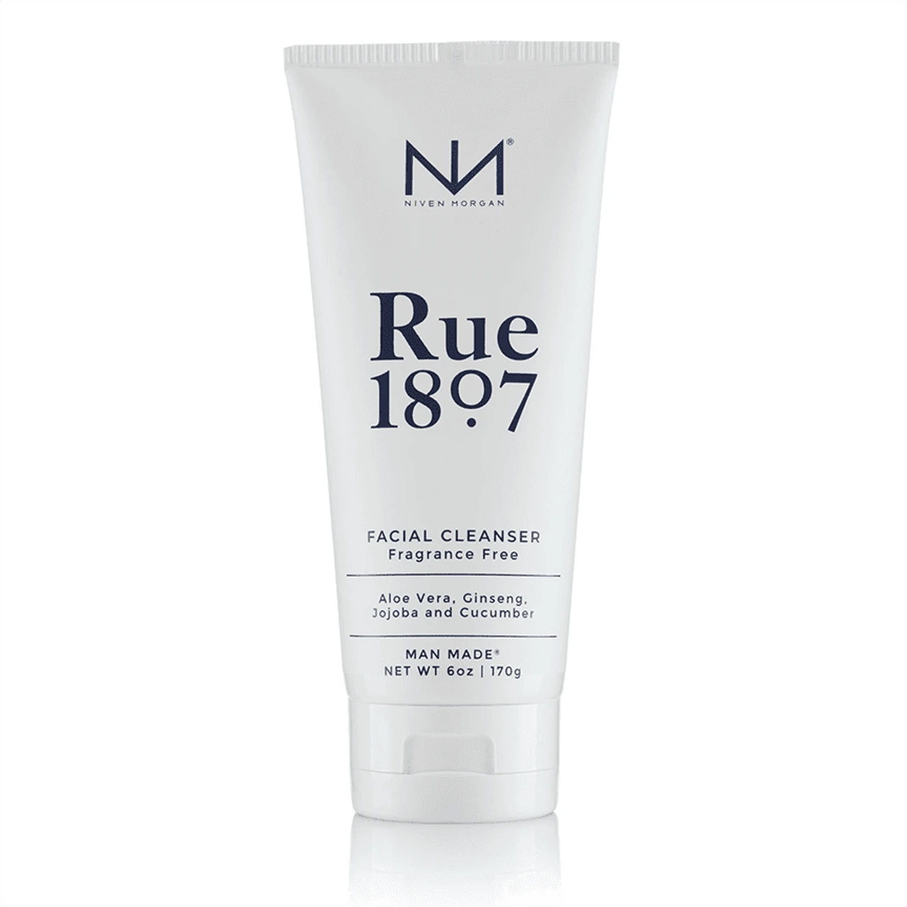 Niven Morgan Mens Rue 1807 Facial Wash/Exfoliant - 3.8 Oz.