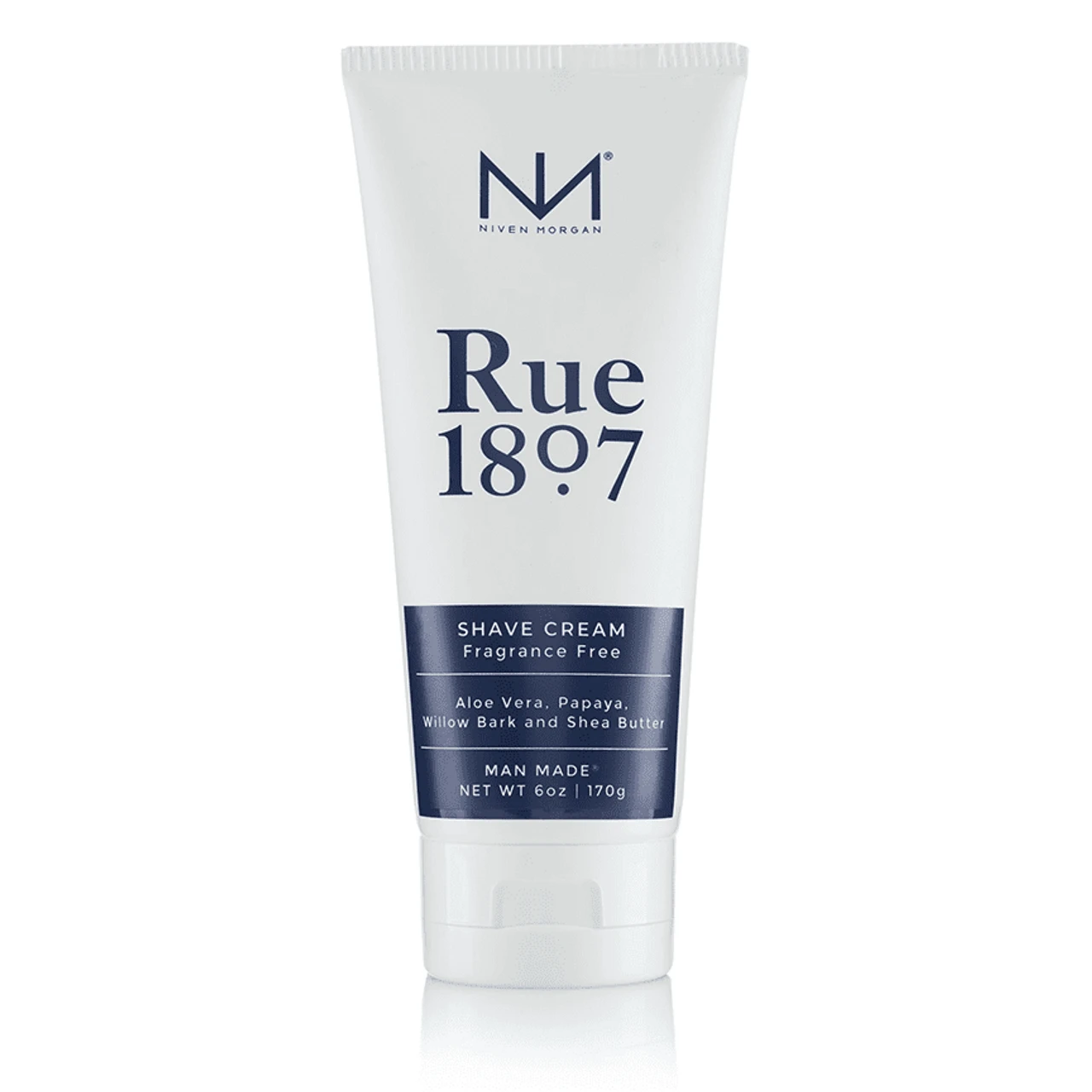 Niven Morgan Men's Rue 1807 Razor Made Shave Cream - 6 Oz.