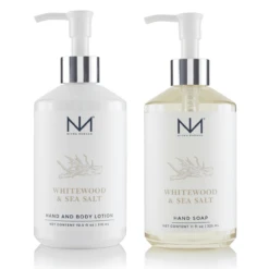 Niven Morgan Whitewood & Sea Salt Soap & Lotion Set