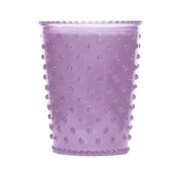 Simpatico 16oz Hobnail Candle - Rhubarb & Rose