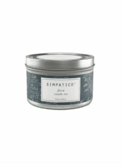Simpatico 8oz Candle Tin - Fern