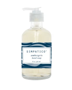 Simpatico 8oz Hand Soap - Ambergris