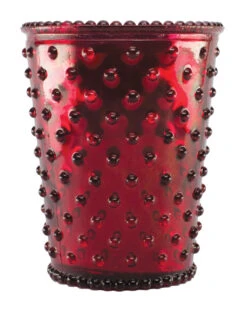 Simpatico Hobnail Candle - Chrome Red Reindeer #52
