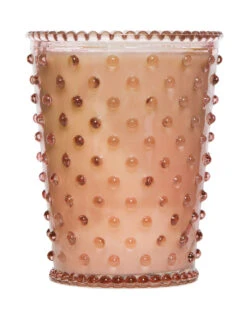 Simpatico Hobnail Glass Candle Chestnut (No. 59)