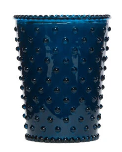 Simpatico Home 16 Ounce Hobnail Glass Candle - Ambergris (No. 72)