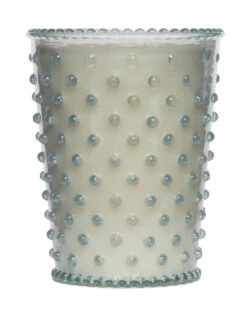 Simpatico Home 16 Ounce Hobnail Glass Candle - Kashmir (No. 67)