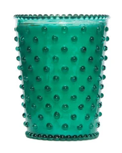 Simpatico Home 16 Ounce Hobnail Glass Candle - Marine (No. 91)