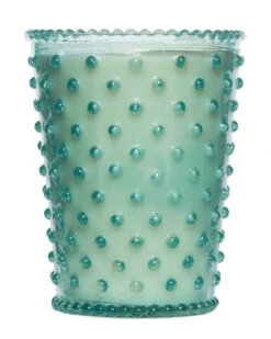 Simpatico Home 16 Ounce Hobnail Glass Candle - Skye (No. 79)