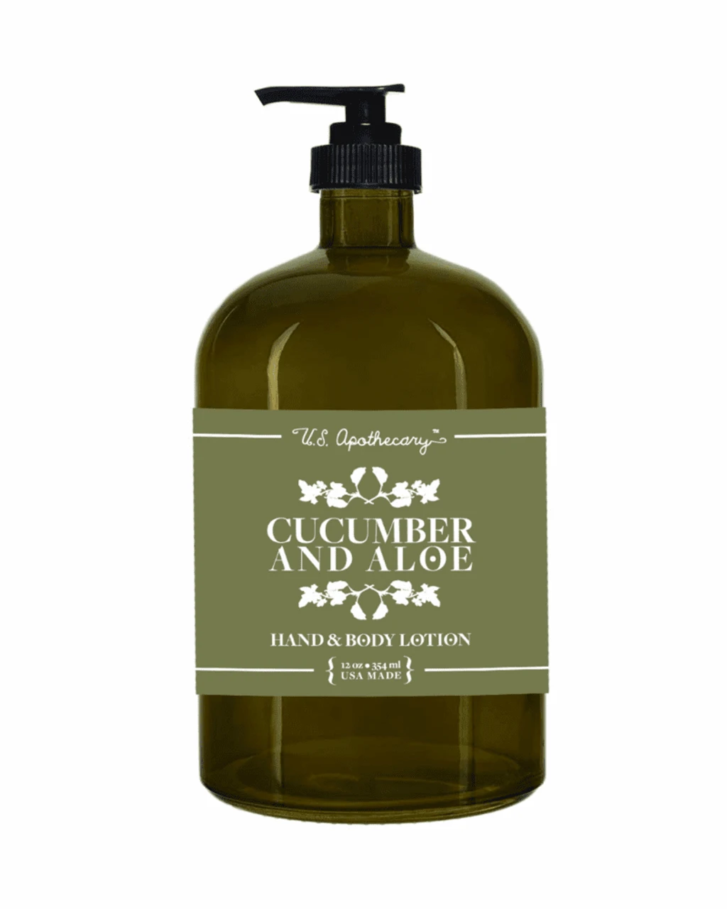 US Apothecary 12oz Lotion - Cucumber/Aloe