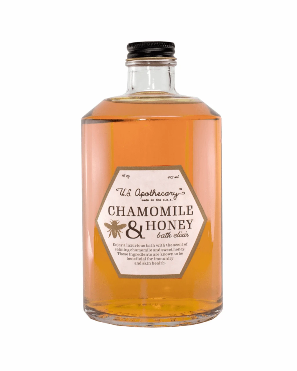 US Apothecary 16oz Bath Elixir - Chamomile/Honey