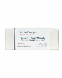 US Apothecary 9oz Bar Soap - Milk/Oatmeal